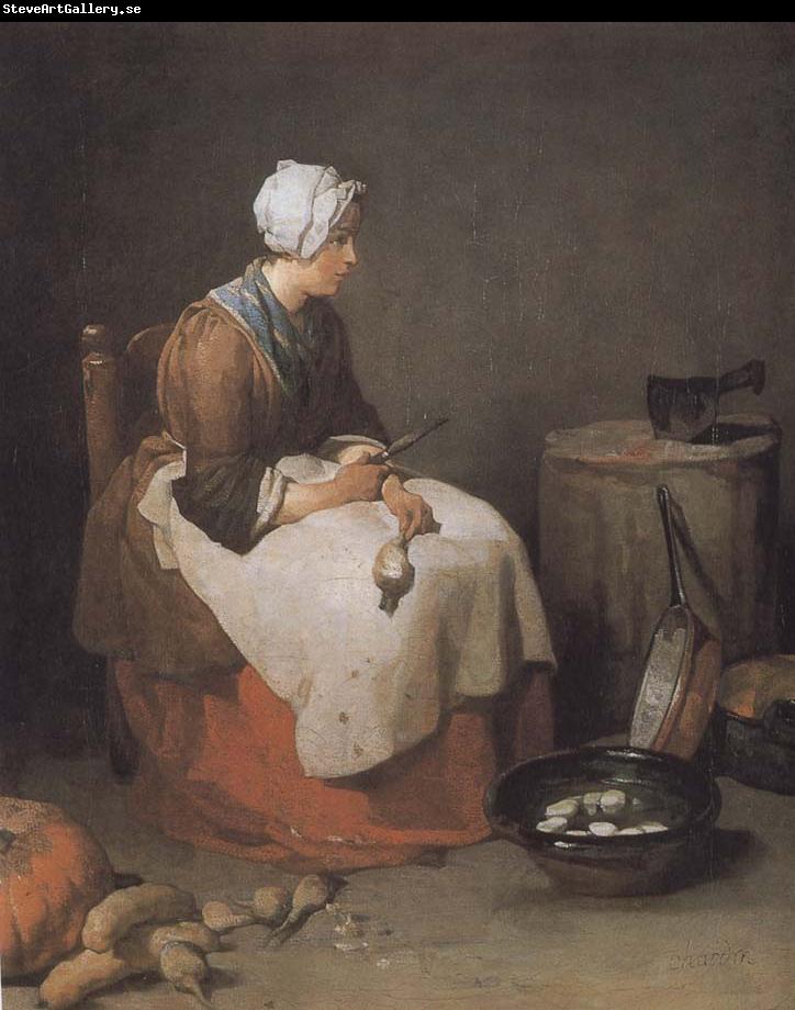 Jean Baptiste Simeon Chardin Exhausted radish skin s mother